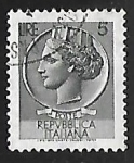 Stamps Italy -  Coin of Syracuse