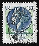 Stamps Italy -  Coin of Syracuse
