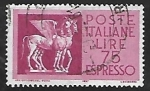 Stamps Italy -  Etruscan Winged Horses