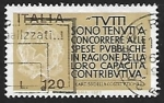 Stamps Italy -  Encouragement to Taxpayers