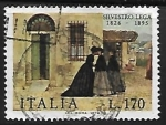 Stamps Italy -  Silvestro Lega