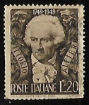 Stamps Italy -  Vittorio Alfier