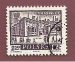 Stamps Poland -  Ciudades de Polonia - Katowice