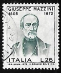 Stamps Italy -  Giuseppe Mazzini