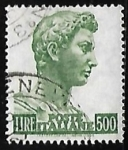 Stamps Italy -  Estatua de St. Gorge