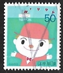 Stamps Japan -  Dia de la carta