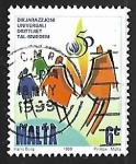 Stamps Malta -  Familia simbolica