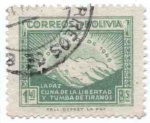 Stamps Bolivia -  Conmemoracion de la revolucion del 21 de Julio de 1946