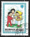 Stamps Mongolia -  Dia internacional del niño 1979
