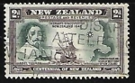 Stamps New Zealand -  Abel Tasman descubrimiento de Nueva Zelandia