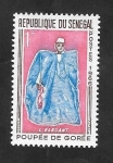 Stamps Senegal -  266 - Muñeca de Gorée