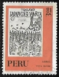 Stamps Peru -  Calendario Maya