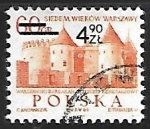 Stamps Poland -  Barbican, Githic-Renaissance castle