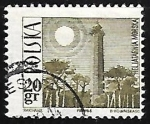 Stamps Poland -  Lighthouse, Hel