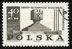 Stamps Poland -  Monumento en Kartuzy