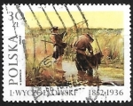 Stamps Poland -  Pescadores