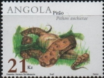 Stamps Angola -  PITHON  ANCHIETAE
