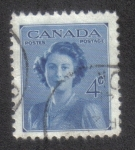 Stamps Canada -  Matrimonio de la Princesa Elizabeth