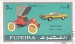 Stamps United Arab Emirates -  COCHES DE EPOCA- Cadillac