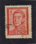 Stamps Argentina -  Gral. Jose de San Martin