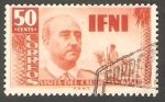 Stamps Morocco -  Ifni - 73 - General Franco