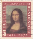 Stamps Germany -  La Gioconda-Leonardo Da Vinci