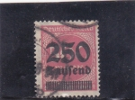 Stamps Germany -  CIFRAS