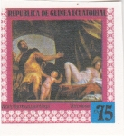 Stamps Equatorial Guinea -  PINTURAS FAMOSAS DESNUDOS-VERONESE