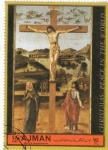 Stamps United Arab Emirates -  CRISTO CRUCIFICADO