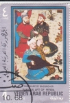 Stamps Yemen -  músicos