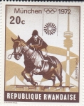 Stamps Rwanda -  JUEGOS OLIMPICOS MUNICH-72