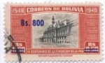Stamps Bolivia -  Sellos sobrecargados
