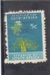 Stamps South Africa -  FLOR DE BAOBAB