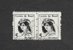 Stamps : America : Brazil :  1039 - Anita Garibaldi