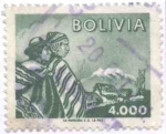 Stamps Bolivia -  Serie 