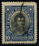 Stamps Chile -  CHILE_SCOTT 173.02 $0.2