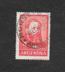 Stamps Argentina -  742B - José Hernández