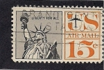 Stamps United States -  Estatua de la Libertad
