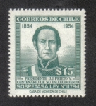 Stamps Chile -  General José Miguel Carrera (1785-1821)
