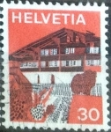 Stamps Switzerland -  Scott#562 intercambio, 0,20 usd, 30 cents. 1973