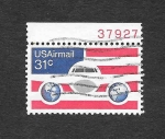 Stamps United States -  C90 - Avión