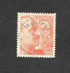 Stamps Spain -  Edf 928 - Francisco Franco Bahamonde