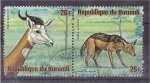 Stamps Burundi -  serie- Animales africanos