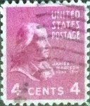 Stamps United States -  Scott#808 intercambio, 0,20 usd, 4 cents. 1938