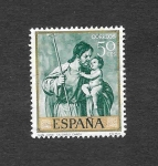 Stamps Spain -  Edf 1911 - Pintura