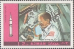 Stamps United Arab Emirates -  Programa Apollo: Apolo 1-12, Ajman
