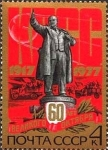 Stamps Russia -  60.º aniversario de la gran revolución de octubre