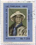 Stamps Bolivia -  Conmemoracion al sesquicentenario de la batalla de Ingavi