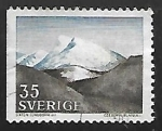 Stamps Sweden -  Fell (Fjäll landscape)