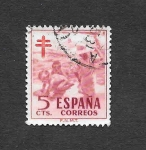 Stamps Spain -  Edf 1103 - Pro Tuberculosos